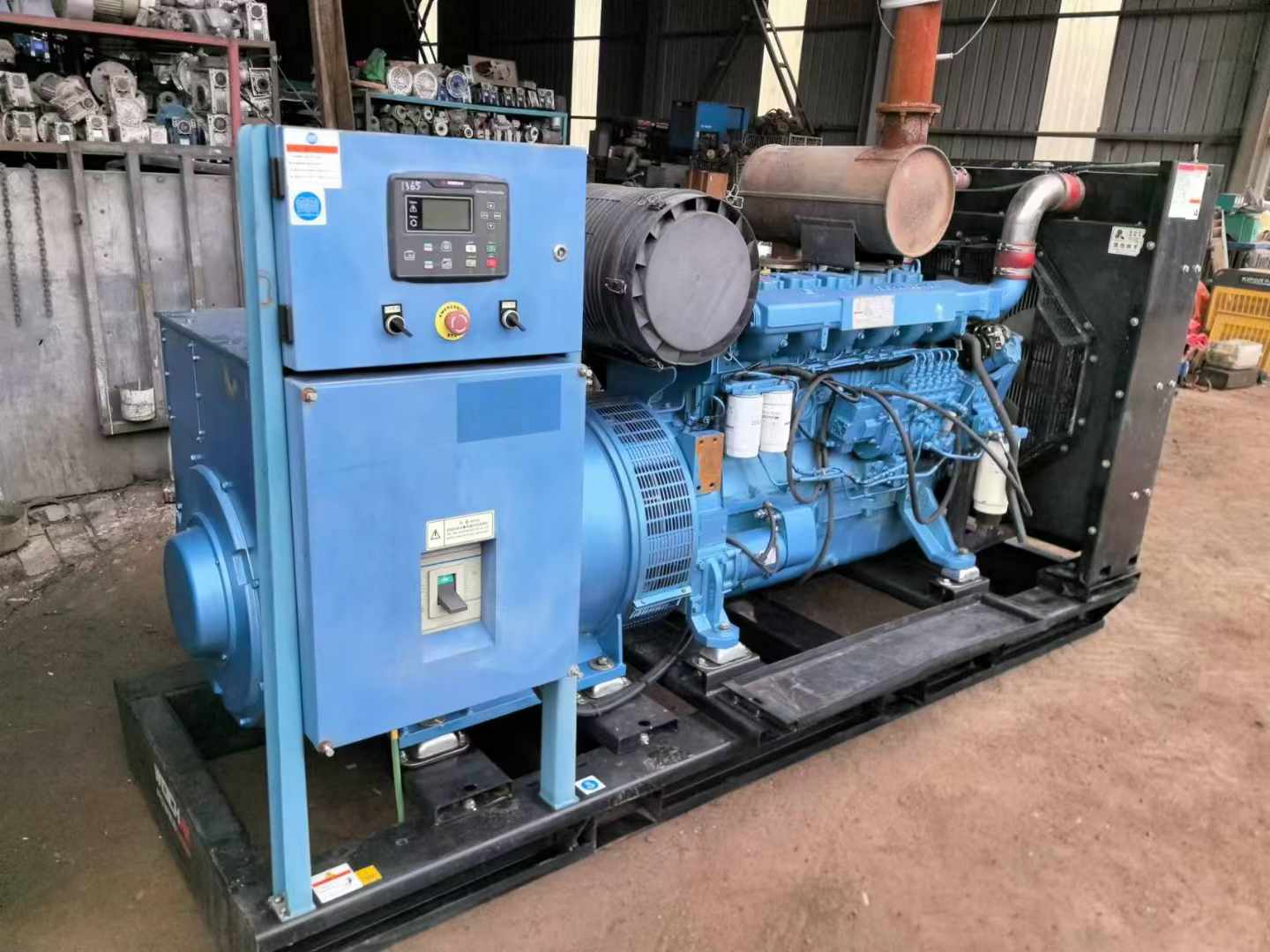 龙安500kW 柴油发电机组可带动设备功率的计算公式是什么？